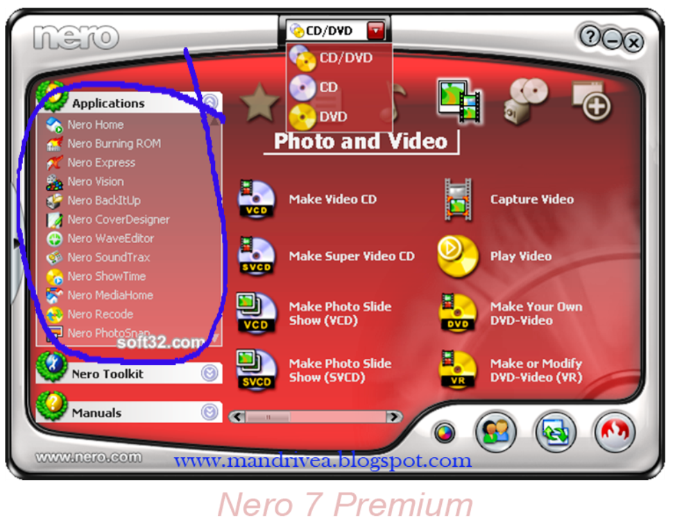 nero 7 software free download with serial key full version